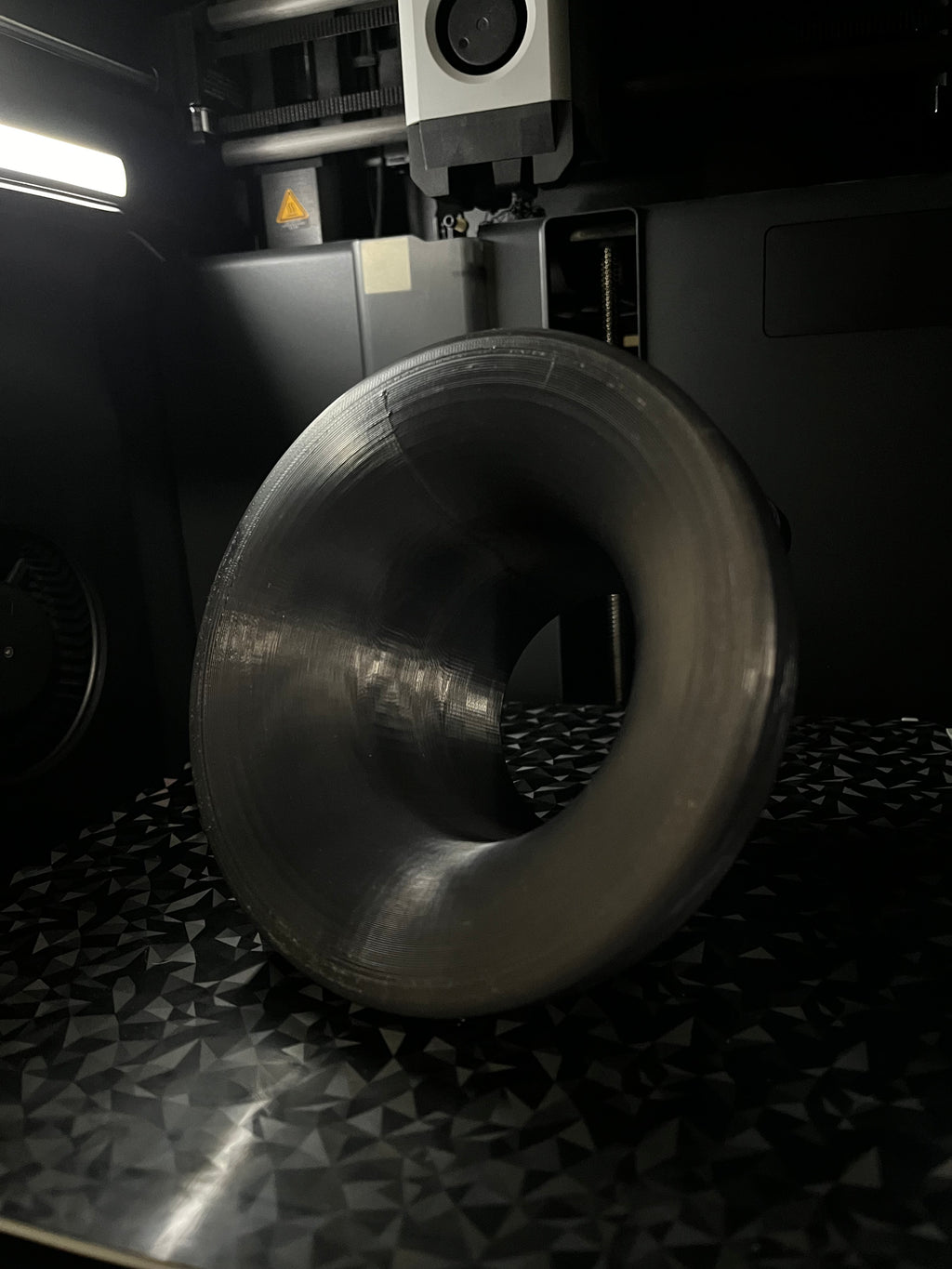 Intake duct for a car inside of a printer 