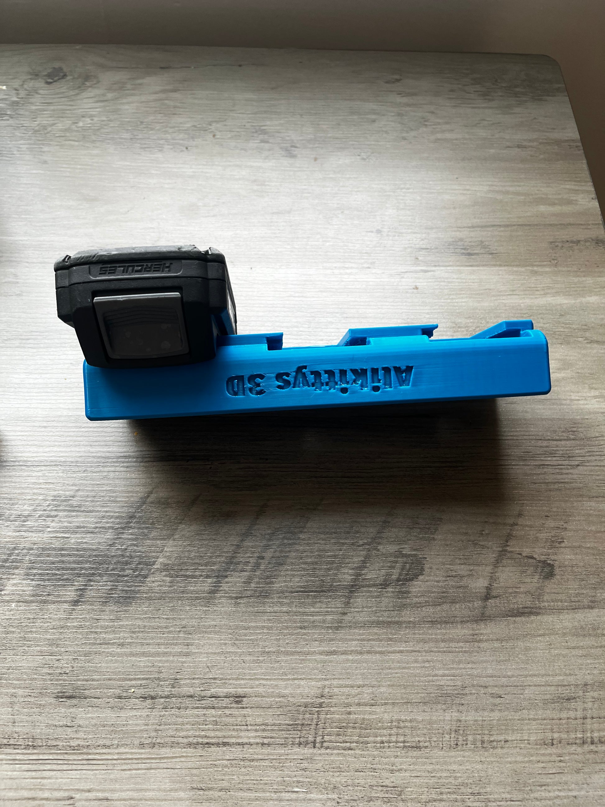 Hercules 20V Triple Battery Rack | 3-Slot Heavy Duty Wall Mount