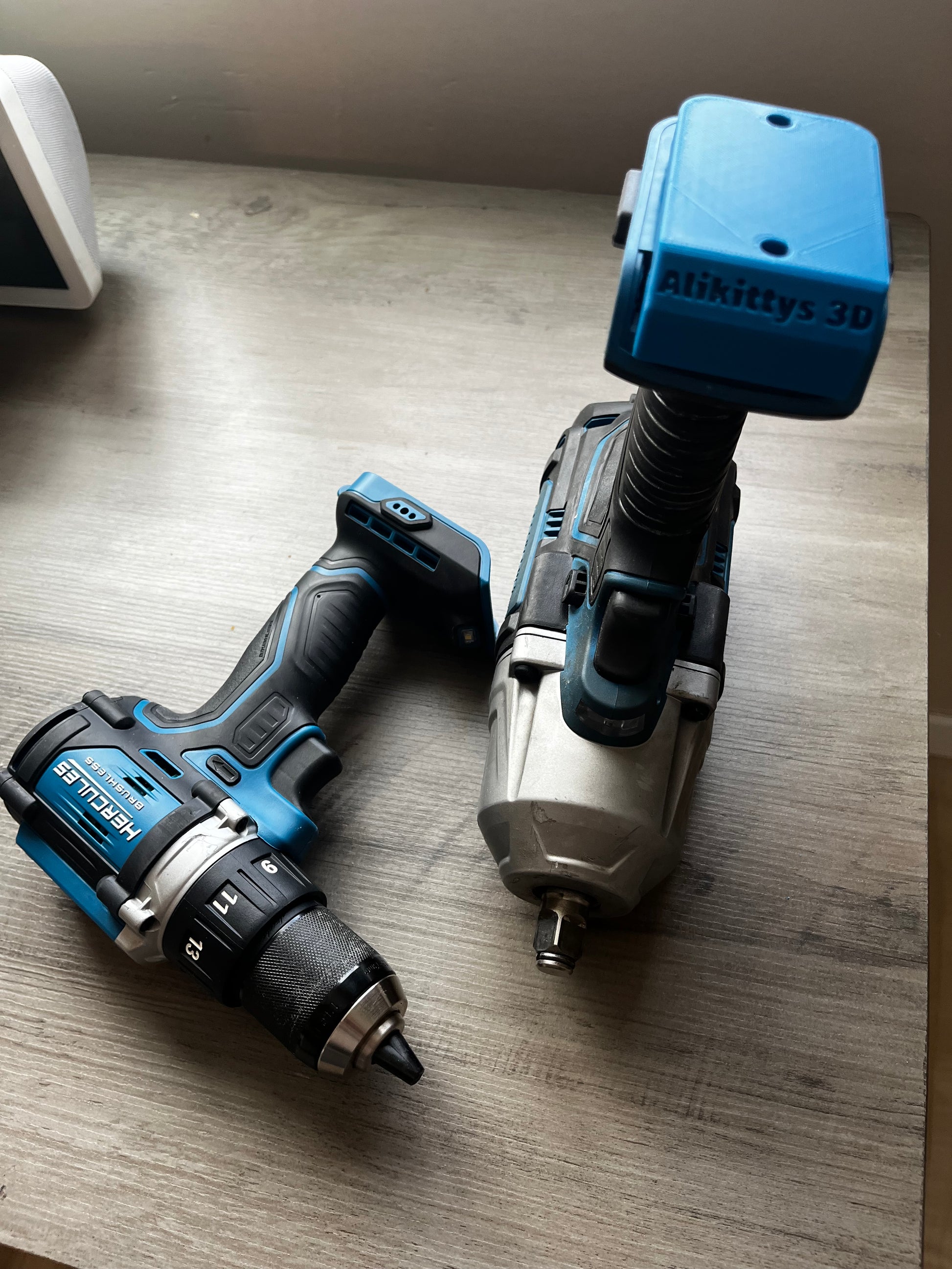 Hercules 20V Tool Mount | Heavy Duty ABS Wall Rack & Hanger