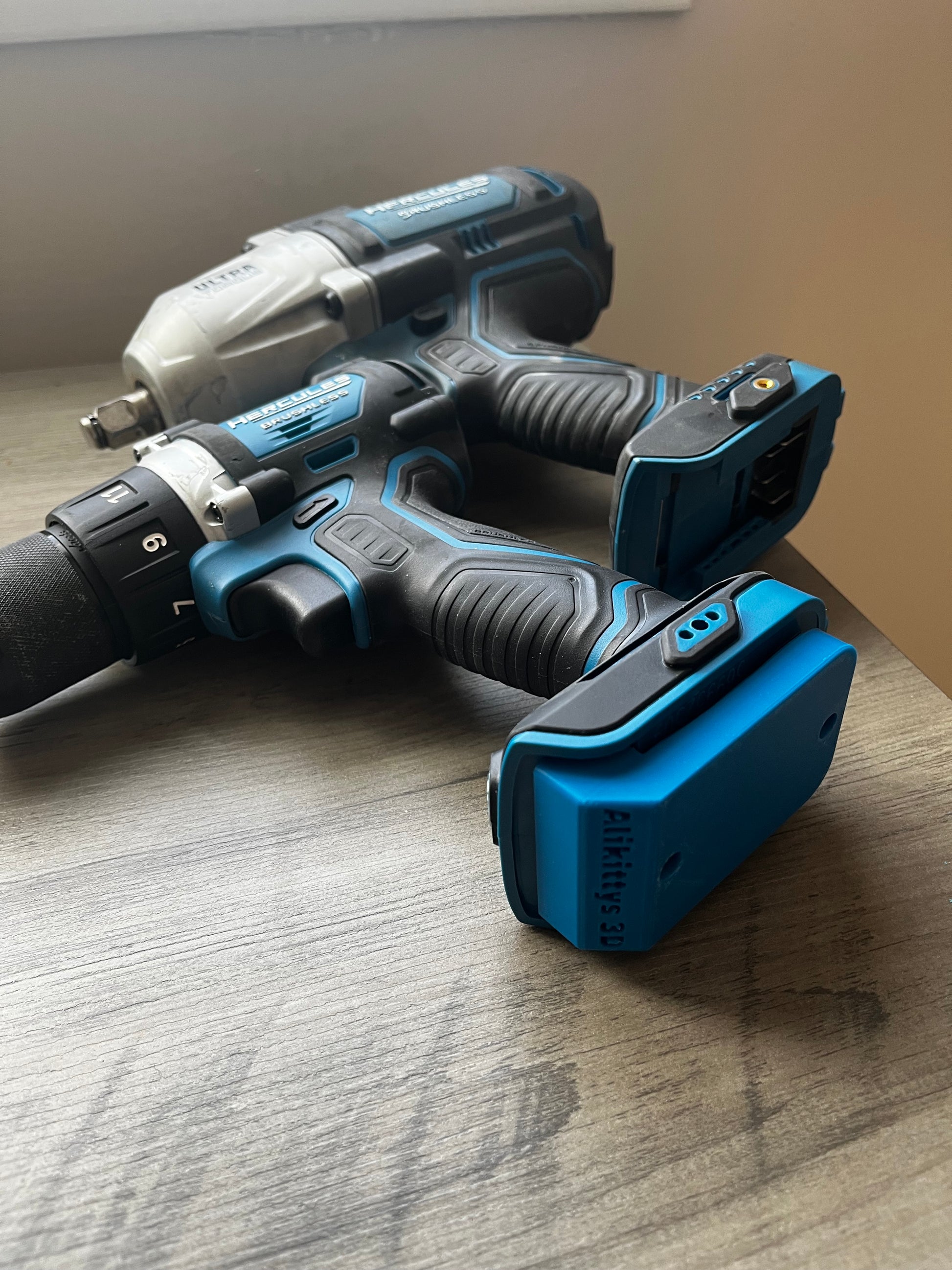 Hercules 20V Tool Mount | Heavy Duty ABS Wall Rack & Hanger