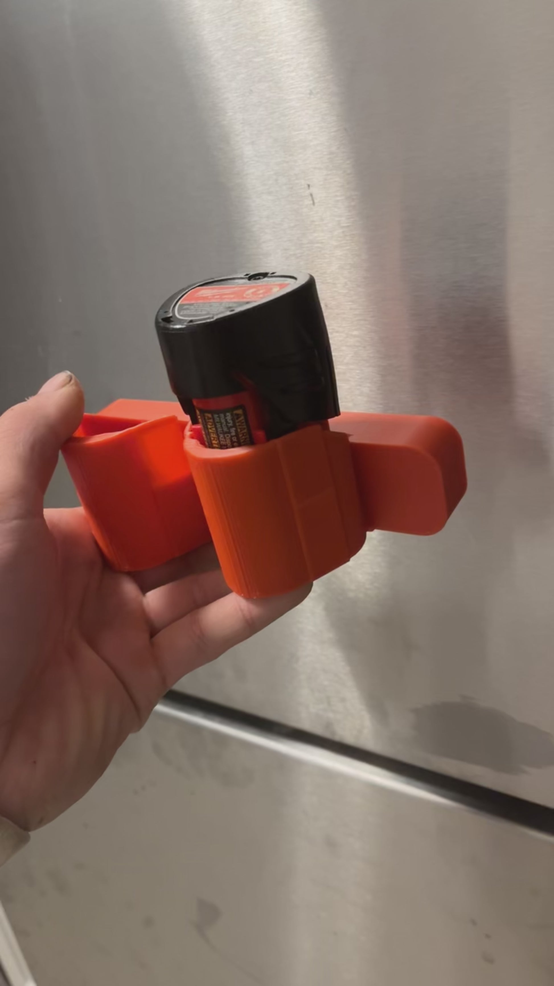 Milwaukee M12 battery organizer tool holder double